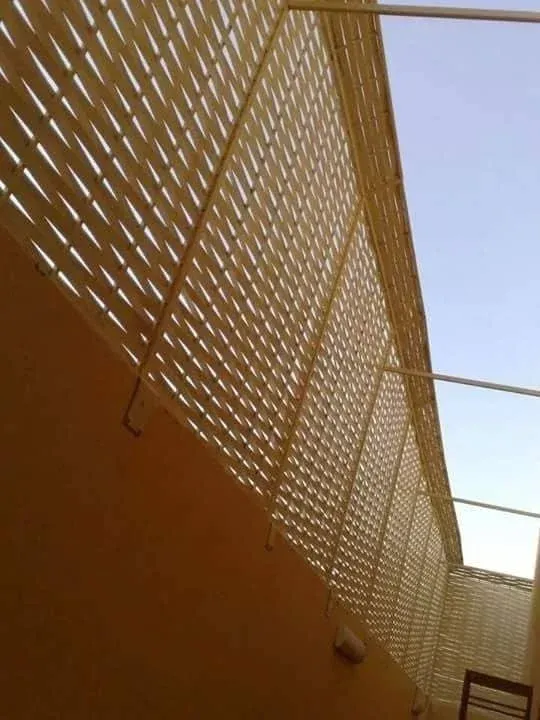 سواتر حديد مجدول للاحواش الرياض 0532228615 مظلات وسواتر القاسم الحديثة