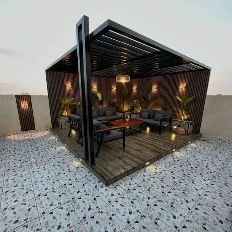 برجولات مع مظلات متكاملة الرياض 0532228615