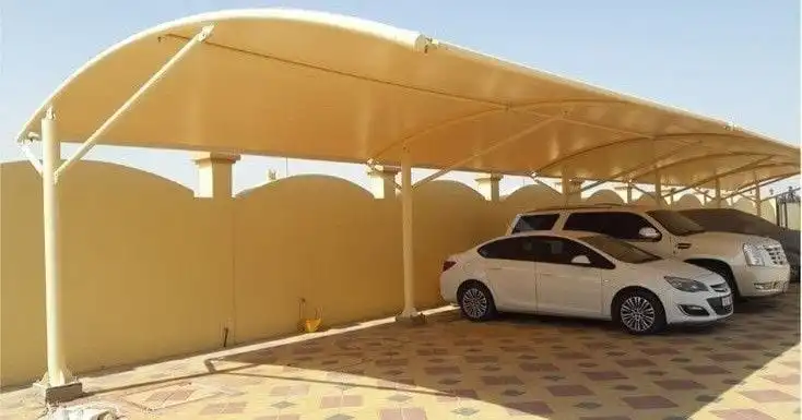 القاعدة الخرسانية مواقف سيارات الرياض 0532228615 مظلات وسواتر القاسم الحديثة