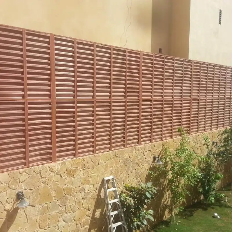 سواتر خشبية طبيعية للحدائق الرياض 0532228615 - مظلات وسواتر القاسم